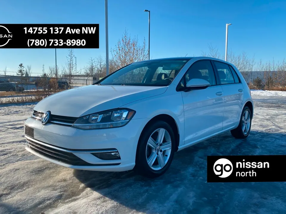 2018 Volkswagen Golf 18.T/LEATHER/MANUAL/KEYLESS/CLEANCARFAX/