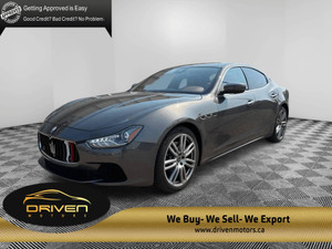 2017 Maserati Ghibli S Q4 3.0L AWD LUXURY PERFORMANCE SEDAN