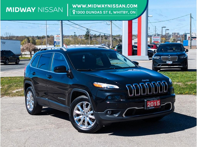 2015 Jeep Cherokee Limited Limited 4WD   Leather   Navigation    in Cars & Trucks in Oshawa / Durham Region