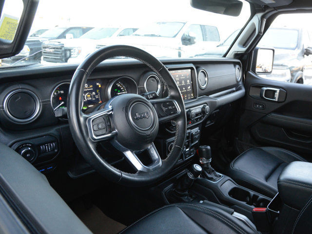 2021 Jeep Wrangler 4xe Unlimited Sahara - HYBRID, Nav, Leather in Cars & Trucks in Calgary - Image 3