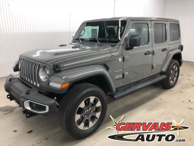 2020 Jeep Wrangler Unlimited Sahara Diesel 2 Toits  Cuir