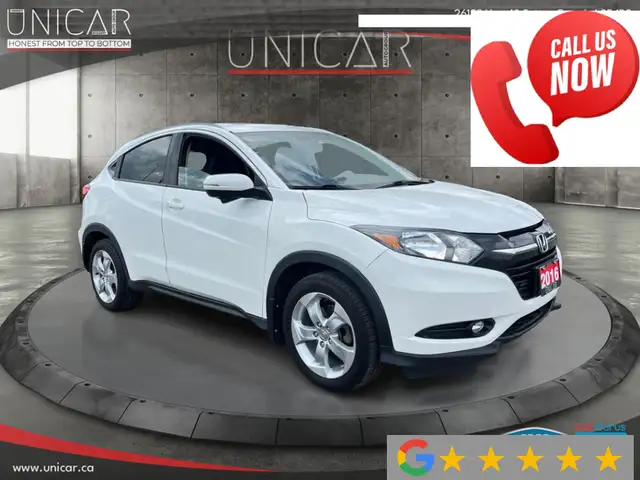 2016 Honda HR-V No Accidents EX-L AWD Blind Spot Collision Alert in Cars & Trucks in Markham / York Region - Image 2