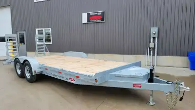 18' long, 80in. wide, 7 Ton Premium Galvanized Duratrail Equipment Trailer - Built on site in Brantf...