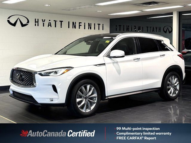 2021 INFINITI QX50 LUXE - No Accidents | Apple CarPlay in Cars & Trucks in Calgary