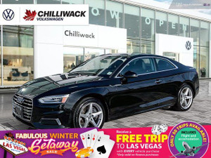 2018 Audi A5 Komfort | NO ACCIDENTS | LEATHER HEATED SEATS | BLUETOOTH | SUNROOF!