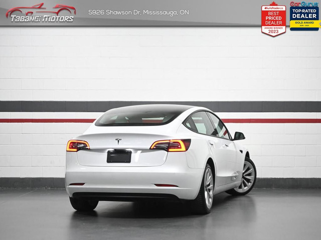 2022 Tesla Model 3 Standard Range Plus No Accident White Leather in Cars & Trucks in Mississauga / Peel Region - Image 2