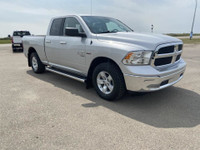2019 RAM 1500 CLASSIC SLT QUAD CAB 4X4 Silver Metallic One Owner Bluetooth/Reverse Camera/Trailer To... (image 2)