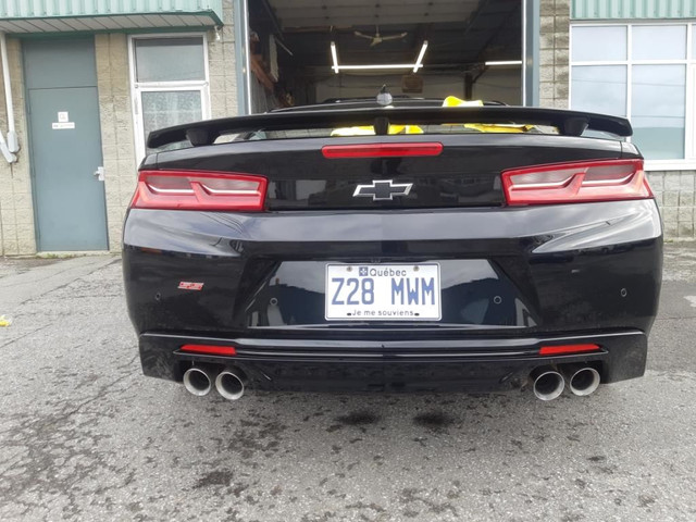 2017 Chevrolet Camaro 2SS SUNROOF CUIR ROUGE EXHAUST HP MAG NOIR in Cars & Trucks in City of Montréal - Image 4