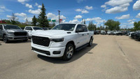 This 2025 RAM 1500 TRADESMAN CREW CAB 4X4 has the following options Cloth Bench Seat, Remote Start S... (image 8)