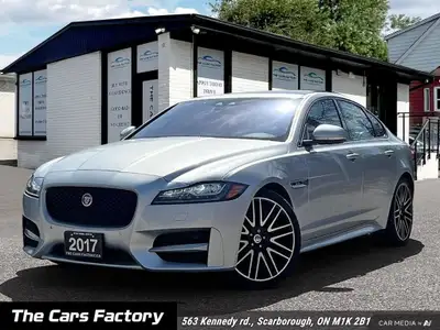 2017 Jaguar XF 35t R-Sport AWD – Unmatched Luxury and Performance! Experience the thrill of driving...