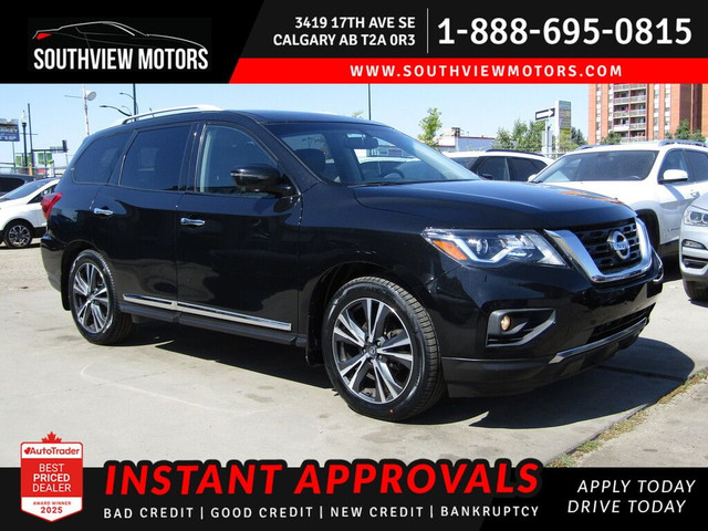 2018 Nissan Pathfinder 4x4 Platinum 7.PASS/LEATHER/NAVI/360-CAM/ in Cars & Trucks in Calgary