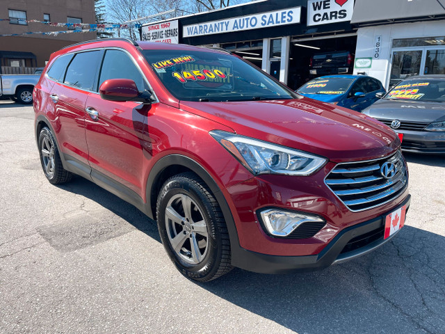 2015 Hyundai Santa Fe XL 7 PASSENGER BT SPORT ALLOYS...LOW KMS in Cars & Trucks in City of Toronto - Image 2