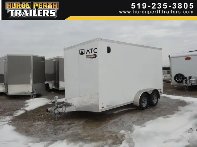 2022 ATC Raven 7x14+2 Enclosed Aluminum Trailer in Cargo & Utility Trailers in Grand Bend - Image 2