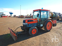 2003 KUBOTA L4330D 4wd Utility Tractor PLOW/SANDER only $15,995 