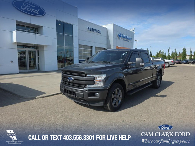 2020 Ford F-150 Lariat CLEAN ONE OWNER, 6.5FT BOX, 502A, MOON... in Cars & Trucks in Red Deer