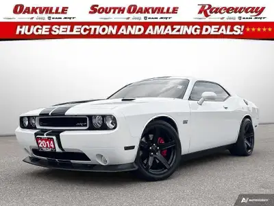CLEAN CARFAX NO REPORTED ACCIDENTS! RED LEATHER & SUEDE HEATED SRT BUCKET SEATS This beautiful 2014...