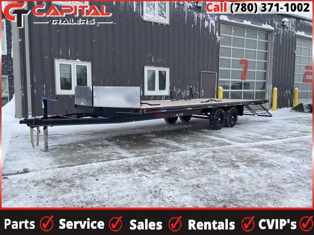 2024 Double A Trailers Pro Series Sled Trailer 8.5' X 24' (7000l in Cargo & Utility Trailers in Strathcona County