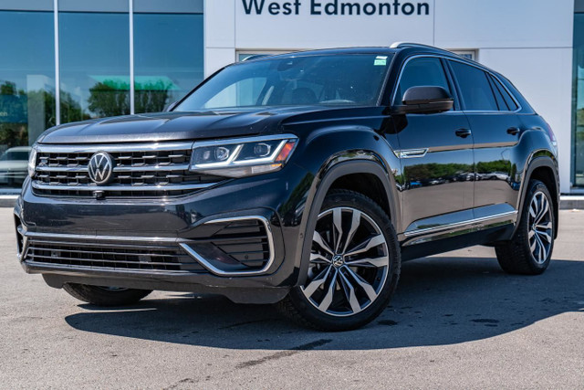 2021 Volkswagen Atlas Cross Sport Execline | LEATHER | NEW TIRES in Cars & Trucks in Edmonton