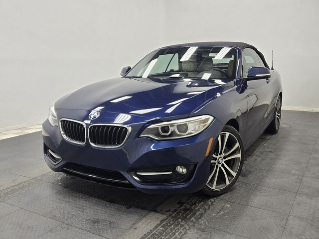 2015 BMW 228i xDrive AWD, CAMERA, BLUETOOTH, DECAPOTABLE, VOLANT in Cars & Trucks in Longueuil / South Shore - Image 2