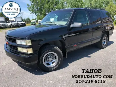 377961KM 2X4 5.7L, Air climatisé, CD, Groupe électrique, 1999 CHEVROLET TAHOE LT 6995$, Échange acce...