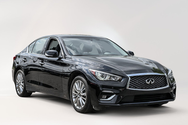 2021 Infiniti Q50 Luxe | Awd | Toit Ouvrant | Cuir | Awd | Toit  in Cars & Trucks in City of Montréal - Image 3
