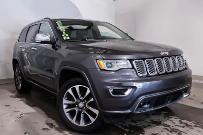 2017 Jeep Grand Cherokee OVERLAND + CUIR + TOIT PANORAMIQUE GPS 