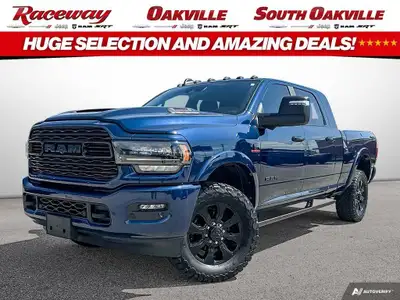 2023 RAM 2500 LIMITED MEGA CAB NIGHT EDITION 4X4 Patriot Blue Pearl Natura Leather Front Vented Seat...