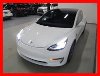 2020 TESLA MODEL 3 CARFAX VERIFIED, CLEAN TITLE 98,000KM AUTOMATIC TRANSMISSION WHITE EXTERIOR ON BL... (image 9)