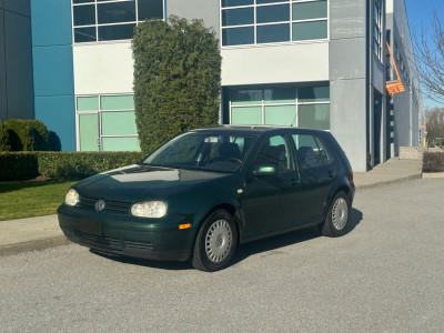 2000 Volkswagen Golf GLS AUTOMATIC A/C LOCAL BC 145,000KM