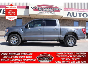 2022 Ford F 150 XTR CREW V6 4X4, LOADED 302A PKG, CLEAN & SHARP