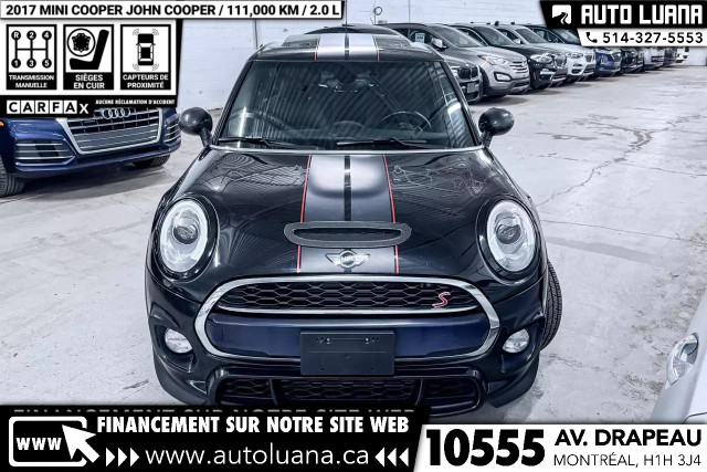 2017 MINI Cooper John Cooper Works 2.0TWIN TURBO/TRACK MODE!!! in Cars & Trucks in City of Montréal - Image 3