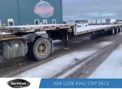 Stock #: UT1785 Details: 1 tarp box Built in strobe lights New MVI Check out this 2016 Lode King ste...