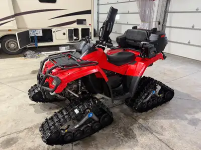 The 2007 Can-Am Outlander 800 HO is a powerful, fuel-injected, 4x4 utility ATV known for its dependa...