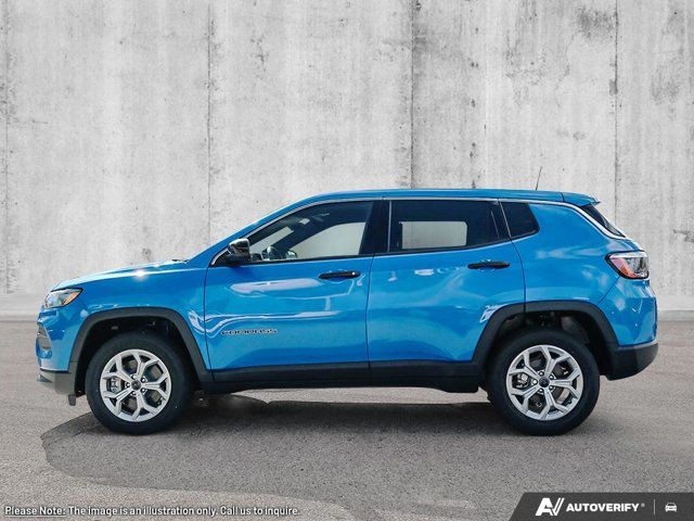 2025 Jeep Compass Sport 4x4 Nav Capable Heated Seats Rear Camera in Cars & Trucks in St. Albert - Image 3