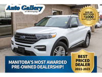  2022 Ford Explorer XLT 4WD, SUNROOF, REMOTE START, LEATHER, CLE