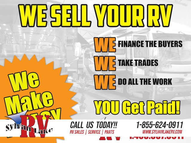 We can SELL your RV!! - Contact US Today 1-855-624-0911 dans Caravanes classiques  à Red Deer