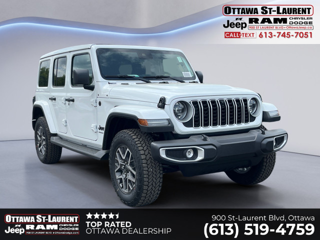 2025 Jeep Wrangler Sahara 4 Door 4x4 in Cars & Trucks in Ottawa
