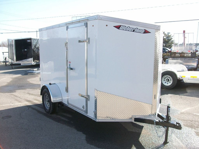  2024 Weberlane CARGO 6' X 10' V-NOSE 1 ESSIEU 3 PORTES CONTRACT in Travel Trailers & Campers in Laval / North Shore