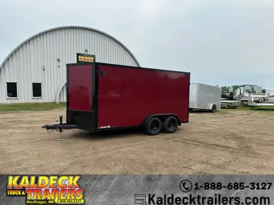 2025 Cross Trailers 7in. x 14in. Alpha 7K - (2) 3500# Spring Axles - 7000# GVWR - 2411# Curb Weight...