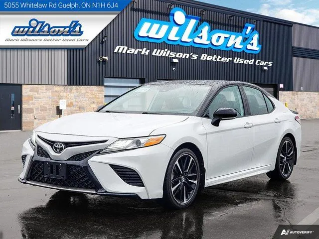 2020 Toyota Camry XSE Red Leather! Sunroof, Heated Seats