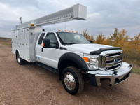 2015 Ford F550 ExtCab 4x4 Utility Truck/GAS/11FT ALUMINUM 