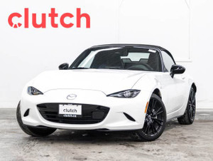 2024 Mazda MX-5 GS w/ Apple CarPlay & Android Auto, Rearview Cam, Adaptive Cruise Control