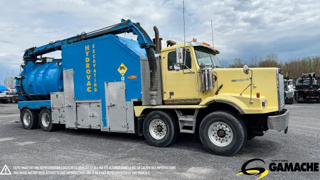 2009 WESTERN STAR 4900SA 8X4 TWIN-STEER VACUUM EXCAVATOR TRUCK in Heavy Trucks in Chilliwack - Image 5