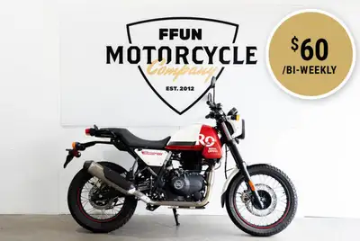 2023 Royal Enfield Scram 411 White FlameFeatures may include: A MOTORCYCLE MADE FOR NOW Today’s worl...