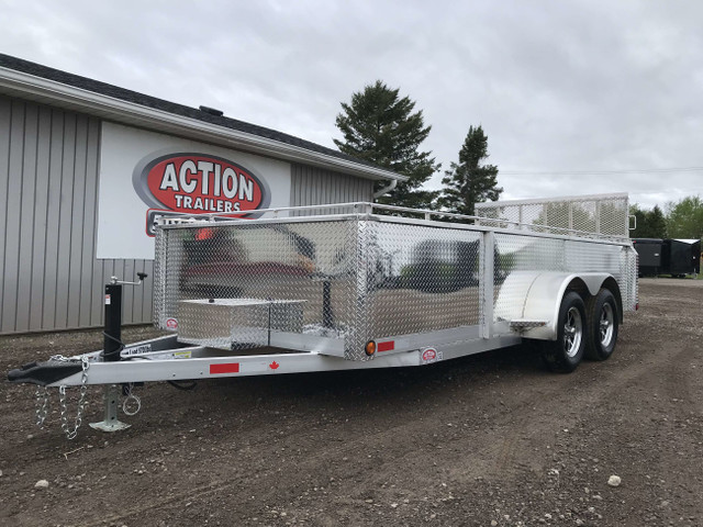 2025 ACTION SERIES MENNONITE MADE LANDSCAPE-ALUMINUM TANDEM AXLE in Cargo & Utility Trailers in Barrie - Image 3