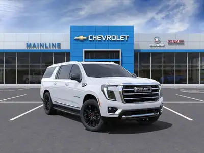 Introducing the brand new 2025 GMC Yukon XL, now available at Virden/birtle Mainline Motors in Virde...