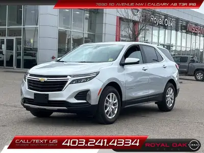 SPORTY AND VERSATILE SUV - 2022 CHEVROLET EQUINOX LT - ALL WHEEL DRIVE FEATURES INCLUDE - - Cloth In...
