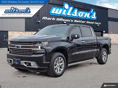 Come see this certified 2021 Chevrolet Silverado 1500 High Country Crew Cab 4WD | Leather | Sunroof...