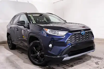2019 Toyota RAV4 HYBRIDE XSE + AWD + CUIR TOIT OUVRANT + SIEGES 