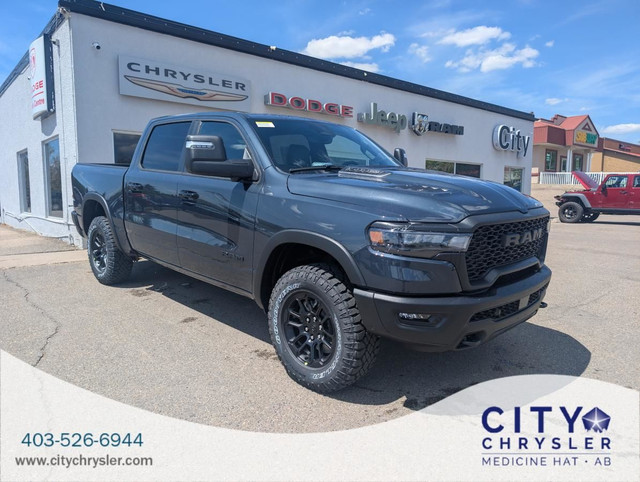 2025 RAM 1500 Rebel 4x4 Crew Cab 5'7 in Cars & Trucks in Medicine Hat